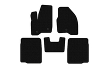 Ford Explorer 2011–2019 Carsuit gumijas salona paklājiņi (2 rindas, 2011-2015, melni) foto 1