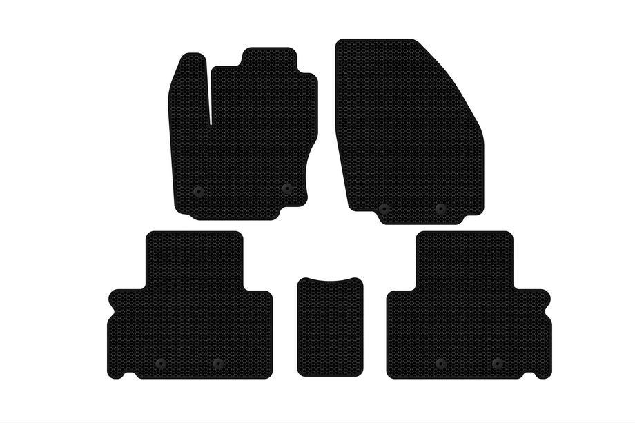 Ford S-Max 2007–2014 Carsuit gumijas paklājiņi (Melni) Image