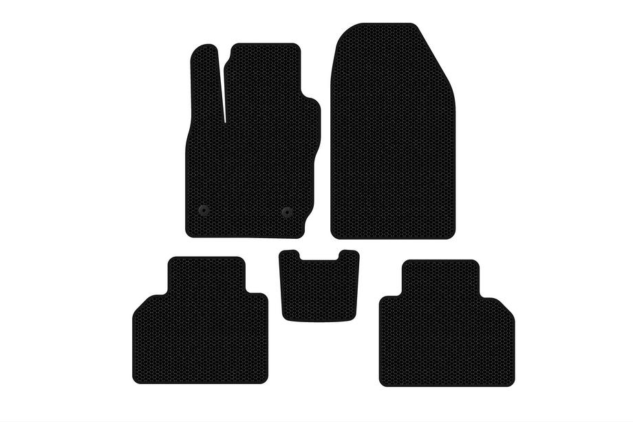 Ford Courier 2014–2023 Carsuit gumijas paklājiņi (Melni) Image