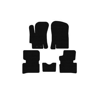 Gumijas salona paklājiņi Carsuit (SD, melni) Hyundai Accent 2006–2010 foto 1