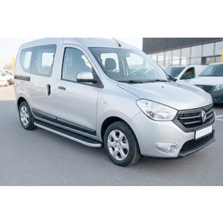Sānu pakāpieni Tayga (2 gab., alumīnijs) Dacia Dokker 2013–2022 foto 1