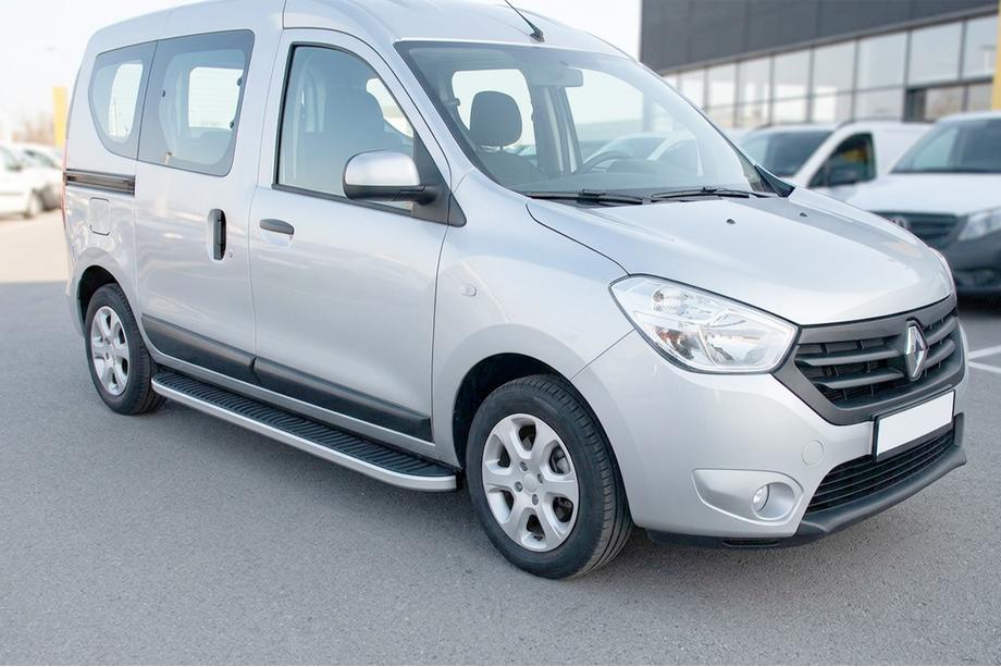 Dacia Dokker 2013–2022 Sānu pakāpieni Tayga (2 gab., alumīnijs) Image