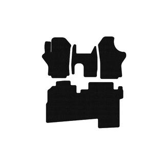Gumijas salona paklājiņi Carsuit (2004-2007, 2 rindas, 8-vietīgs, melni) Hyundai H200, H1, Starex 1998–2007 foto 1