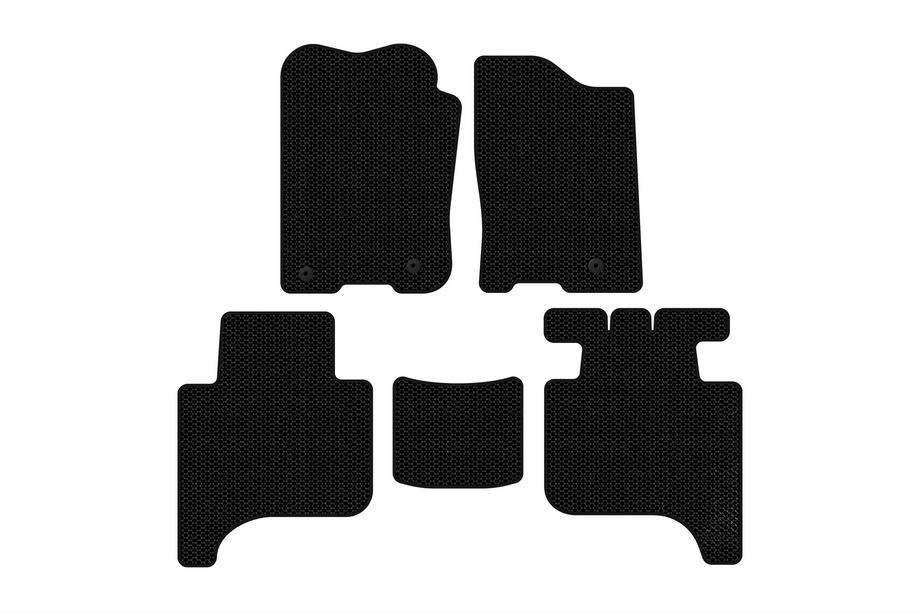 Infiniti QX56 2004–2010 Gumijas paklājiņi Carsuit (2 rindas, 2004-2008, melni) Foto 1