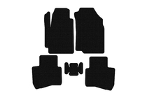 JAC S2 2014–2020 Carsuit gumijas paklājiņi (Melni) foto 1