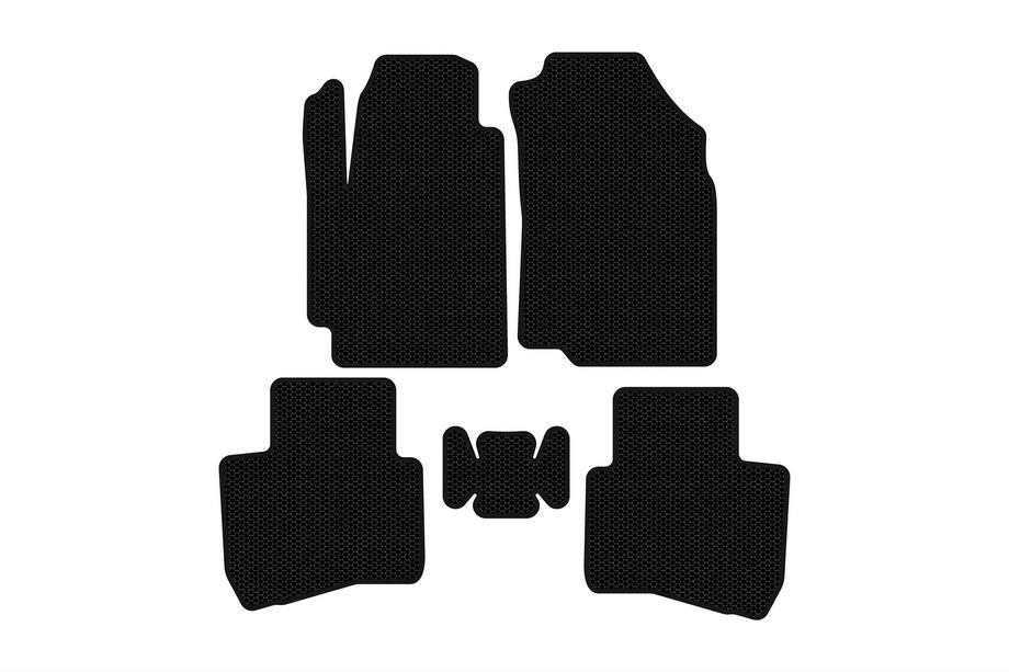 JAC S2 2014–2020 Carsuit gumijas paklājiņi (Melni) Image