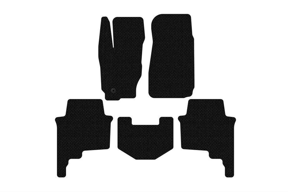 Jeep Commander 2005–2010 Carsuit gumijas paklājiņi (Melni) Image