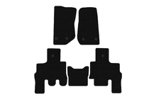 Jeep Wrangler 2007–2017 Carsuit gumijas paklājiņi (Melni) foto 1