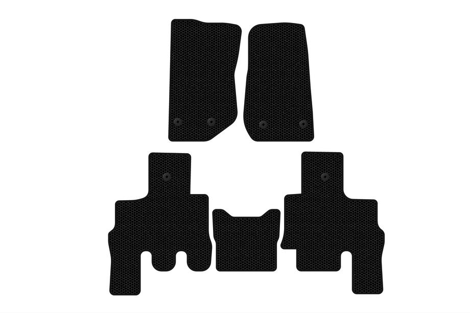 Jeep Wrangler 2007–2017 Carsuit gumijas paklājiņi (Melni) Image