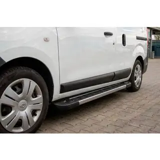 Sānu pakāpieni RedLine V1 (2 gab., alumīnijs) foto 1