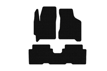 Kia Carens 1999–2012 Carsuit gumijas paklājiņi (Melni) foto 1