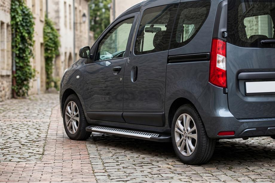 Renault Dokker 2013–2022 Sānu sliekšņi Line (2 gab., alumīnijs) Image