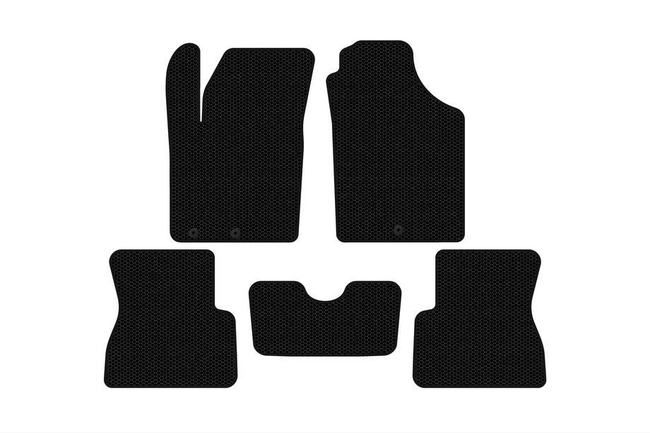Kia Picanto 2011–2016 Carsuit gumijas paklājiņi (Melni) Image