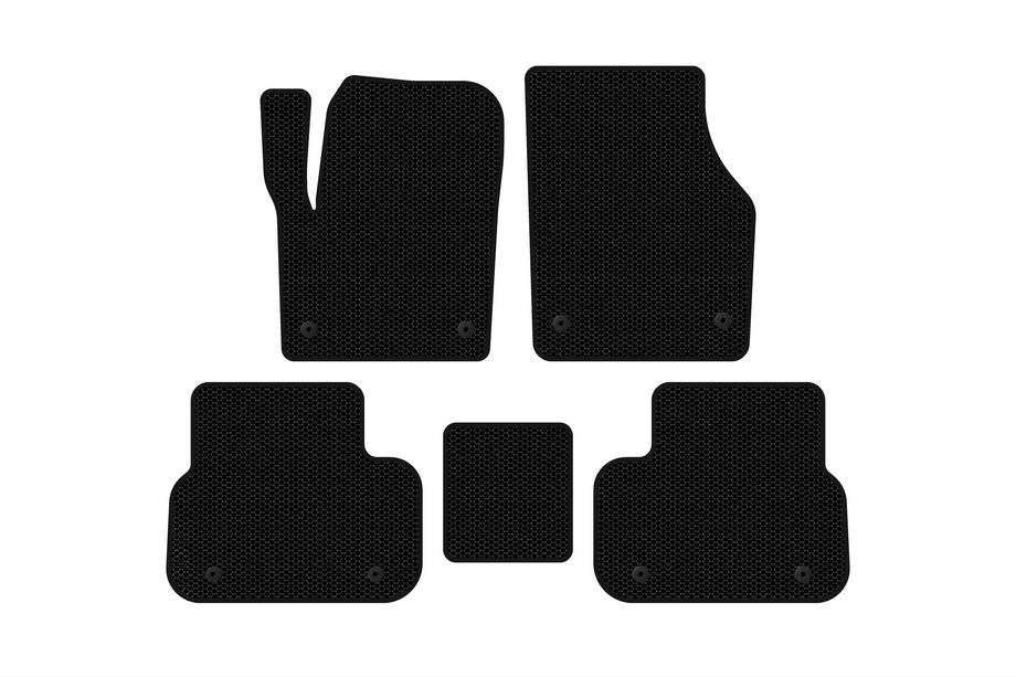 Land Rover Discovery Sport 2014– Carsuit gumijas salona paklājiņi (2014-2019, 2 rindas, melni) Image