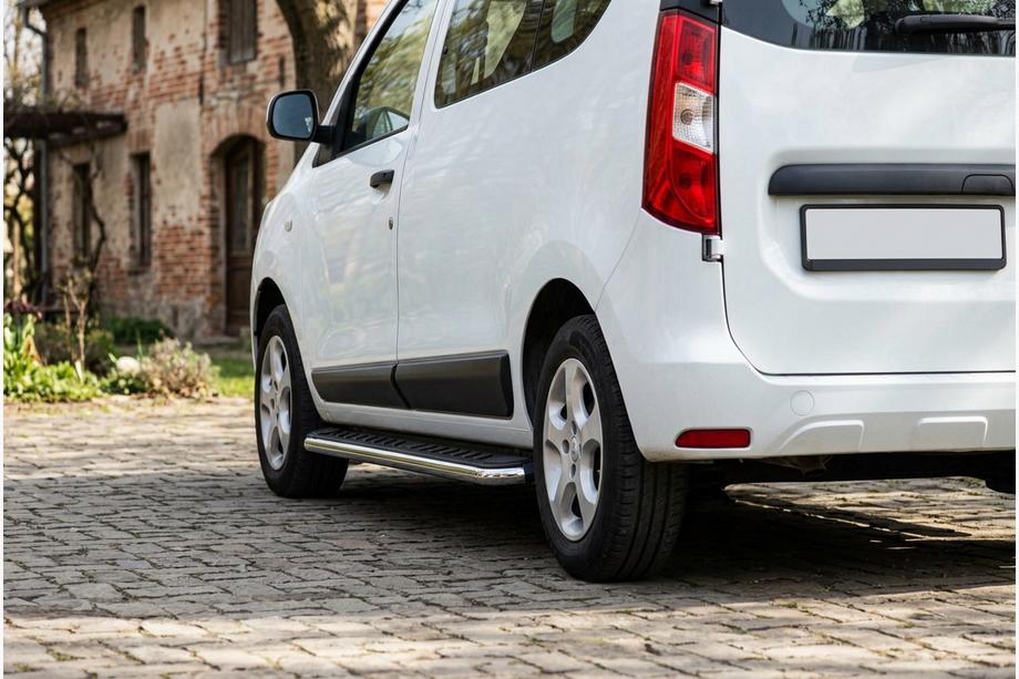 Renault Dokker 2013–2022 Sānu pakāpieni Maydos V1 (2 gab., alumīnijs ↗ nerūsējošais tērauds) Image