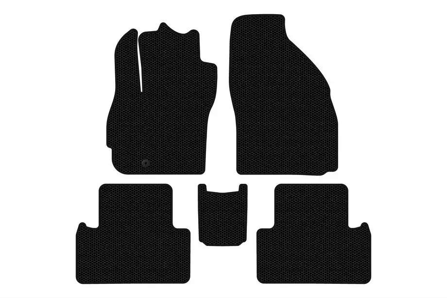 Mazda 5 2005–2009 Carsuit gumijas salona paklājiņi (2 rindas, 7-vietīgs, melni) Image