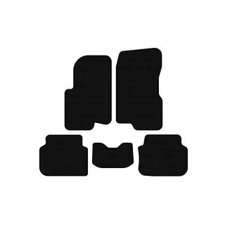 Gumijas salona paklājiņi Carsuit (2003-2007, Forfour, melni) Smart 1998–2007 foto 1