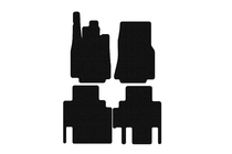Mercedes Vaneo W414 2001–2005 Carsuit gumijas paklājiņi (Melni) foto 1