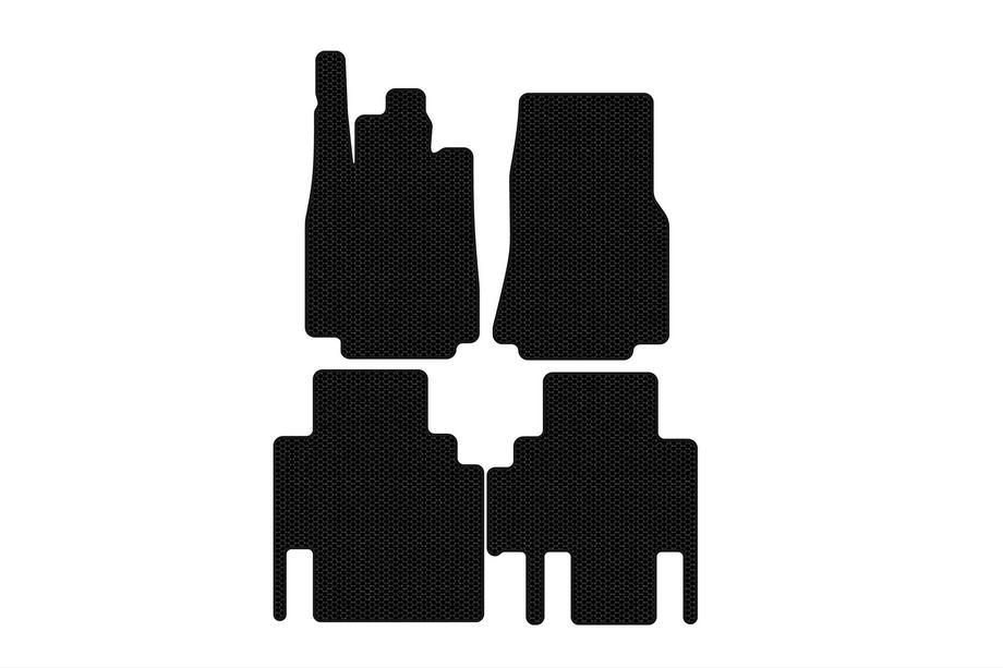 Mercedes Vaneo W414 2001–2005 Carsuit gumijas paklājiņi (Melni) Image
