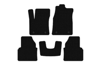 MG 550 2008–2014 Carsuit gumijas paklājiņi (Melni) foto 1