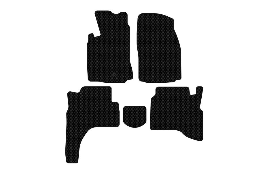 Mitsubishi Pajero Sport 1996–2007 Carsuit gumijas paklājiņi (Melni) Image