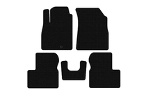 Nissan Micra K13 2011–2016 Carsuit gumijas paklājiņi (Melni) foto 1