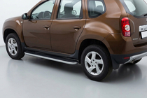 Dacia Duster 2008–2018 Sānu pakāpieni Tayga (2 gab., alumīnijs) foto 1