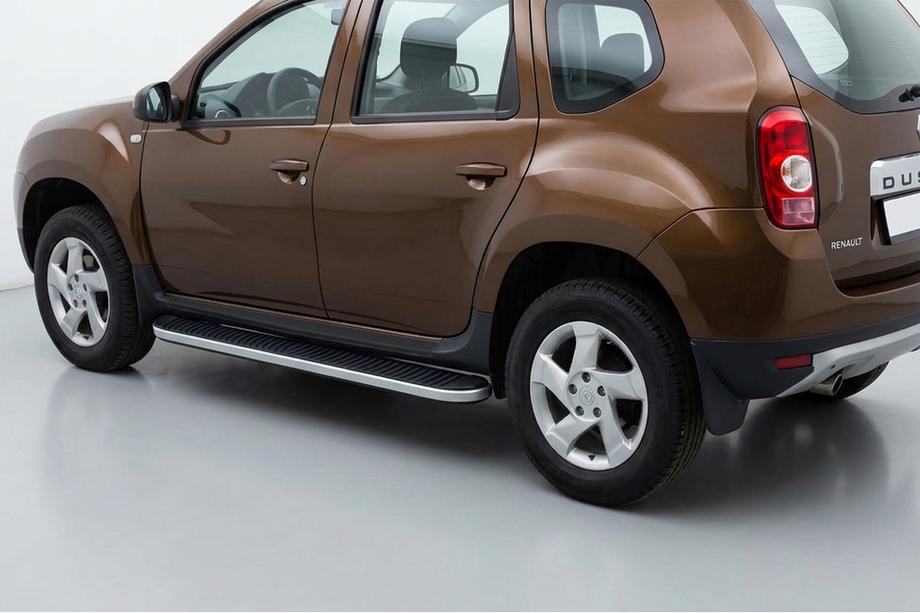 Dacia Duster 2008–2018 Sānu pakāpieni Tayga (2 gab., alumīnijs) Image