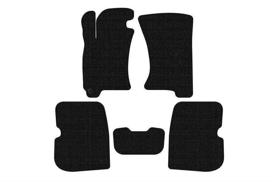 Subaru Forester 1997–2002 Carsuit gumijas paklājiņi (Melni) Image