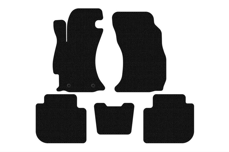 Subaru Forester 2013–2018 Gumijas salona paklājiņi Carsuit (2013-2017, melni) Foto 1