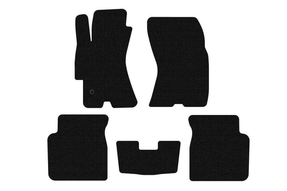 Subaru Outback 2005–2009 Carsuit gumijas paklājiņi (Melni) Foto 1