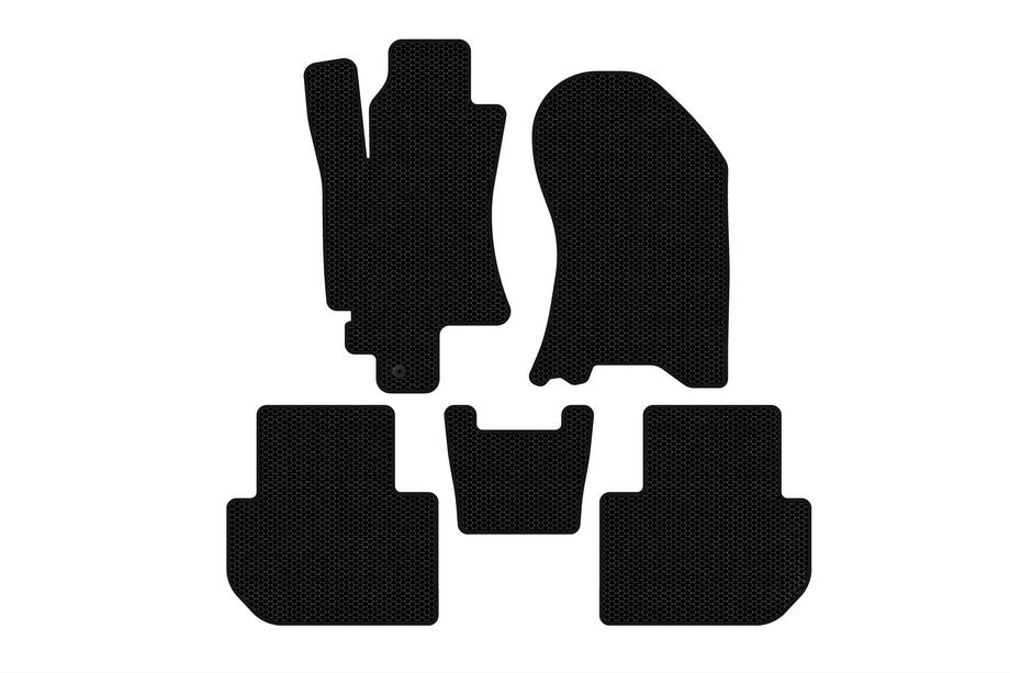 Subaru Tribeca 2005–2014 Carsuit gumijas paklājiņi (Melni) Foto 1