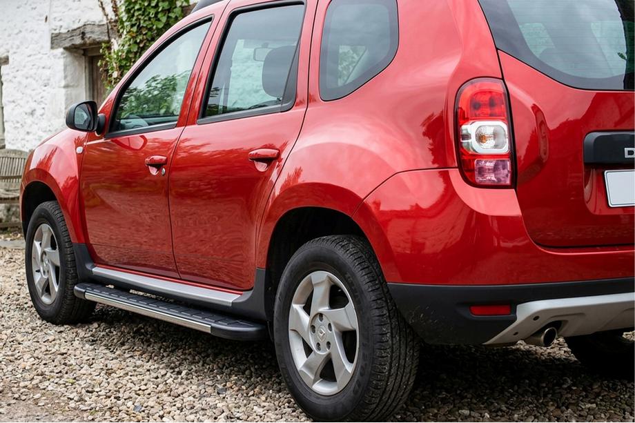 Renault Duster 2008–2017 Sānu sliekšņi Duru (2 gab., alumīnijs) Image