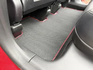 Tesla Model Y 2020– Gumijas salona paklājiņi Carsuit (2020-2024, melni) foto 6