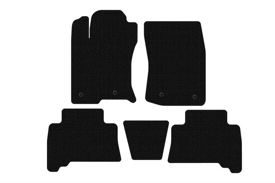 Toyota 4Runner 2009–2024 Gumijas salona paklājiņi Carsuit (2009-2014, melni) Foto 1