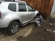 Renault Duster 2008–2017 Sānu sliekšņi Vison (2 gab., alumīnijs / nerūsējošais tērauds) foto 7