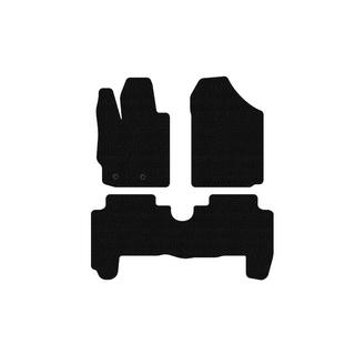 Gumijas paklājiņi Carsuit (HB, 5 durvju, melni) Toyota Yaris 2006–2011 foto 1