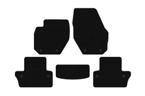 Volvo V60 2011–2018 Gumijas salona paklājiņi Carsuit (SW, melni) foto 1
