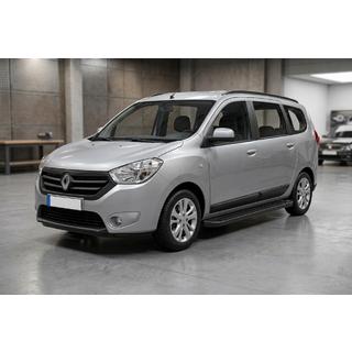 Sānu sliekšņi Allmond Black (2 gab., alumīnijs) Dacia Lodgy 2012–2022 foto 1