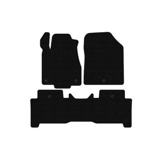 Gumijas paklājiņi Carsuit (2 rindas, melni) Acura MDX 2007–2013 foto 1