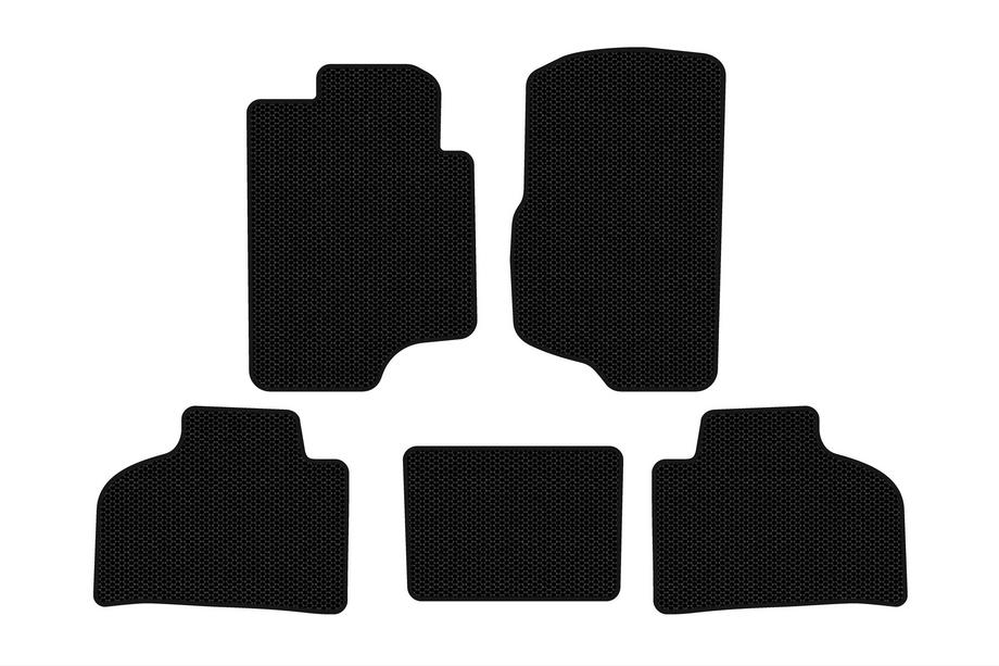 Chevrolet Silverado 2007–2013 Carsuit gumijas paklājiņi (Melni) Image