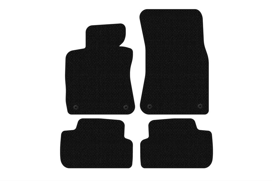 BMW 6. sērija E63/E64 2003–2010 Carsuit gumijas paklājiņi (Melni) Image