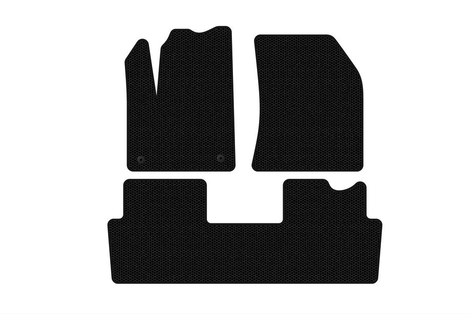 Citroen DS-7 2017– Gumijas salona paklājiņi Carsuit (2018+, melni) Image