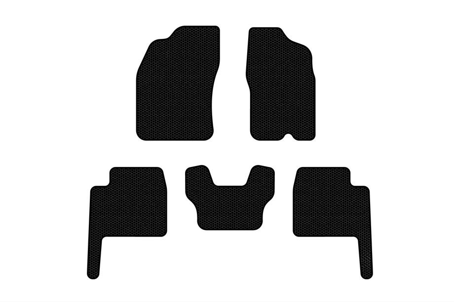 Dodge Durango 2004–2009 Carsuit gumijas paklājiņi (Melni) Foto 1