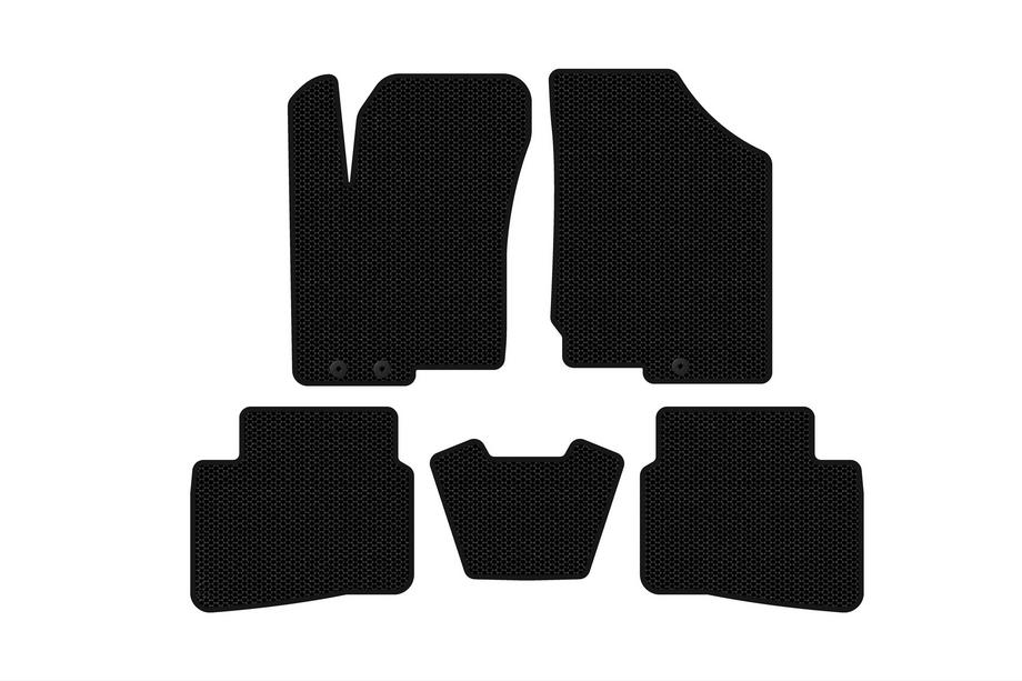 Kia Forte 2008–2024 Carsuit gumijas paklājiņi (2008-2012, melni) Image