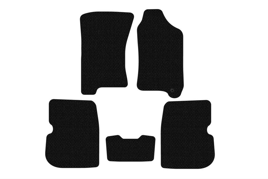 Subaru Forester 1997–2002 Gumijas paklājiņi Carsuit (labās puses stūre, melni) Image