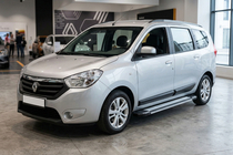 Renault Lodgy 2013–2022 Sānu pakāpieni Rainbow (2 gab., alumīnijs) foto 1