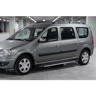 Sānu pakāpieni RedLine V1 (2 gab., alumīnijs) Dacia Logan MCV 2004–2014 foto 1