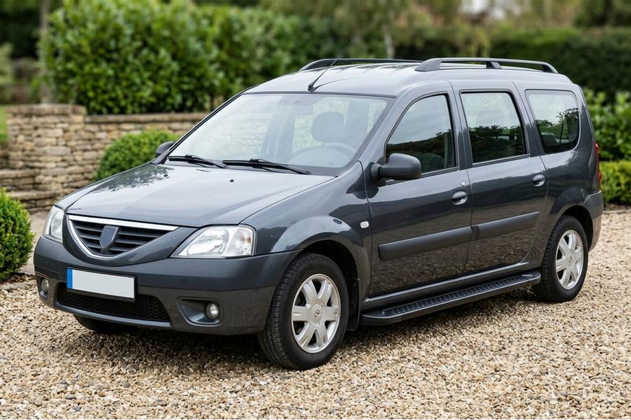 Renault Logan MCV 2005–2013 Sānu pakāpieni Allmond Black (2 gab., alumīnijs) Image