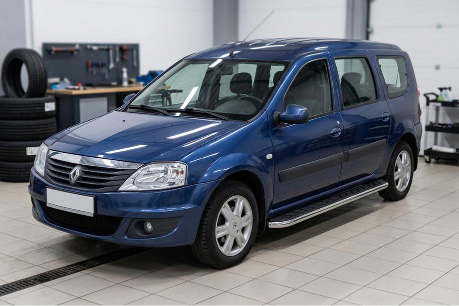 Renault Logan MCV 2005–2013 Sānu pakāpieni Maydos V1 (2 gab., alumīnijs / nerūsējošais tērauds) Image